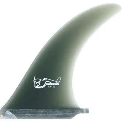SINGLE FIN LONGBOARD TRUE AMES GEORGE GREENOUGH 4A 10'5 - BLACK