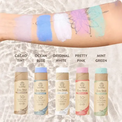 ZINC STICK SUNTRIBE SPF50 WATER RESISTANT