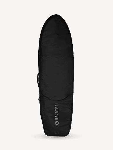 BOARDBAG DEVOTED FISH 8MM DAY 6'3 - BLACK