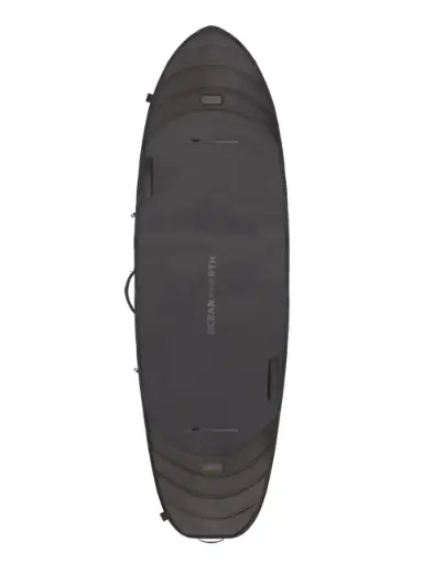 BOARDBAG OCEAN & EARTH APEX FISH/SHORT TRAVEL COVER 3 BOARDS 6'8 - BLACK