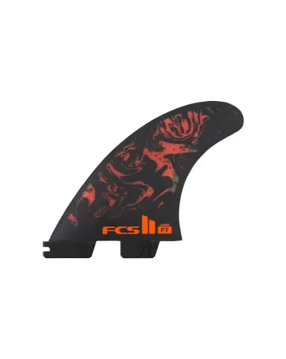 FINS FCS II FILIPE TOLEDO PC - BLACK/RED (BLACK