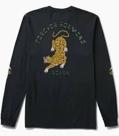 LONGSLEEVE ROARK JAGUAR - BLACK