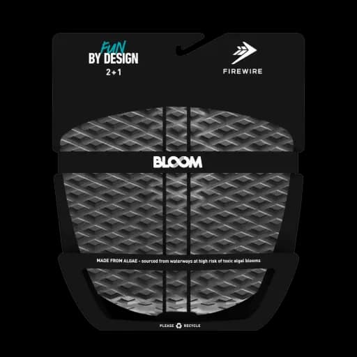 DECK FIREWIRE 2+1 FLAT TRACTION PAD - CHARCOAL/BLACK