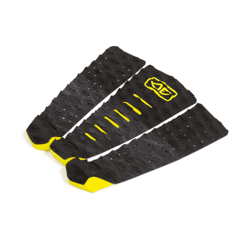 DECK OCEAN & EARTH MICRO GROM 3 PIECE TAIL PAD - BLACK/LIME