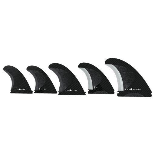FINS FIREWIRE SLATER DESIGNS KS1 5 FIN SET - LARGE BLACK