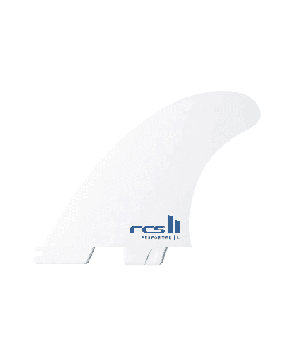 FINS FCS II PERFORMER PC WHITE TRI (
