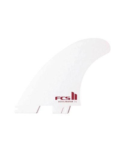 FINS FCS II ACCELERATOR PC WHITE TRI (