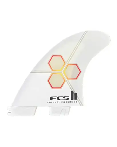 FINS FCS II CI PC WHITE/FLAME (