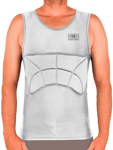 VEST OCEAN & EARTH RIB GUARD PADDED - CHARCOAL (