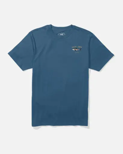 T-SHIRT SALTY CREW BRUCE - CAST BLUE (