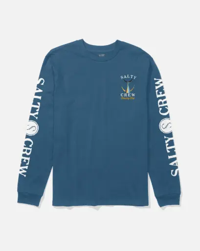 LONGSLEVE SALTY CREW TAILED - CAST BLUE (