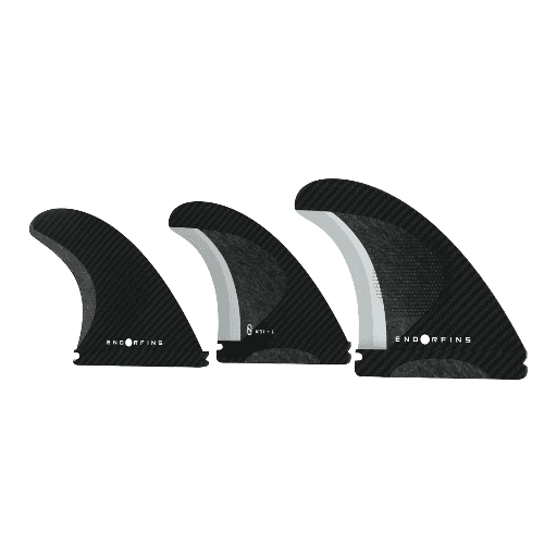 FINS FIREWIRE SLATER DESIGNS KS1 3 FIN LARGE 1 TAB - BLACK/BLACK