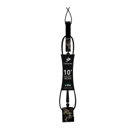 LEASH FIREWIRE ALL DAY 10FT 7MM LONGBOARD - CAMO