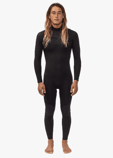 WETSUIT VISSLA 7 SEAS MEN 4-3 FULL CHEST ZIP - BLK (