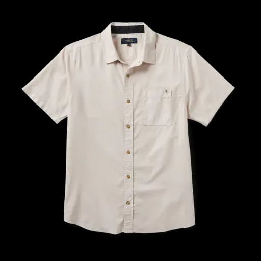 SHIRT ROARK MADE TO FADE SS - WASHED BONE (