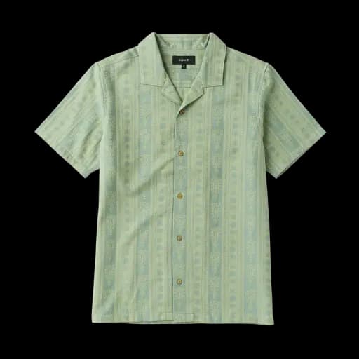 SHIRT ROARK GONZO SS WOVEN - DUSTY GREEN (