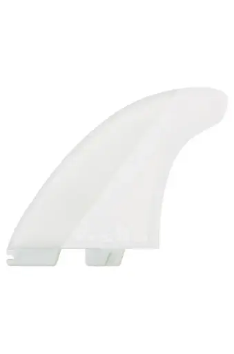 FINS FCS II MICK FANNING TWIN + 1 PC - XL WHITE