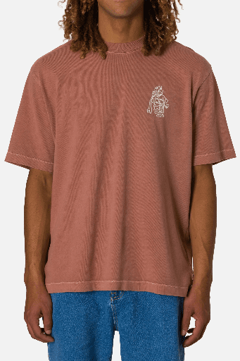 TSHIRT KATIN HOT LINE BOX FIT - RED CLAY (