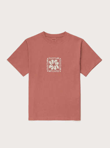 T-SHIRT RHYTHM GRANGE VINTAGE SS - VINTAGE CLAY (