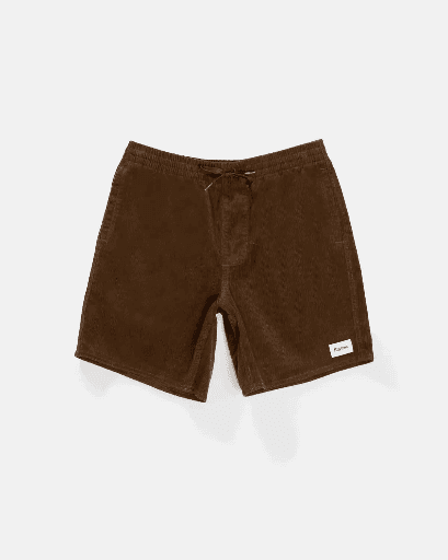WALKSHORTS RHYTHM CLASSIC CORD JAM- CHOCOLATE