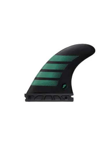 FINS FUTURES F6 ALPHA 5 FIN - M CARBON/TEAL