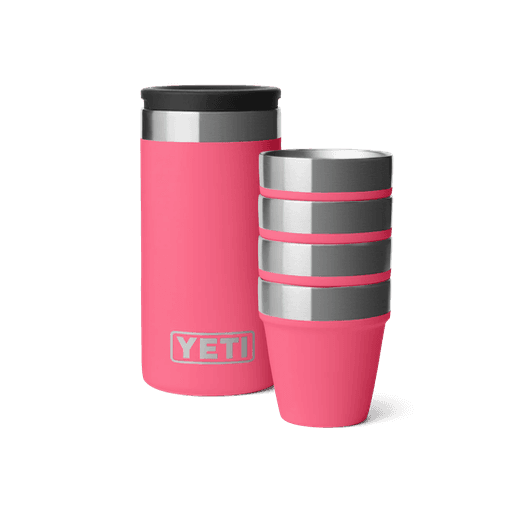 SHOT GLASSES & CASE YETI - PINK