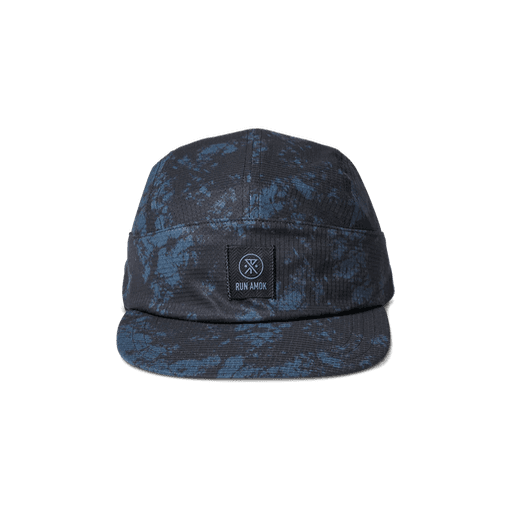 HAT ROARK RUN BLESS UP CAMPER - NAVY TIE DIE