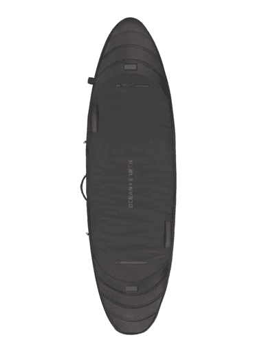 BOARDBAG OCEAN & EARTH 6´4 TRIPLE APEX FISH SHORTBOARD - BLACK