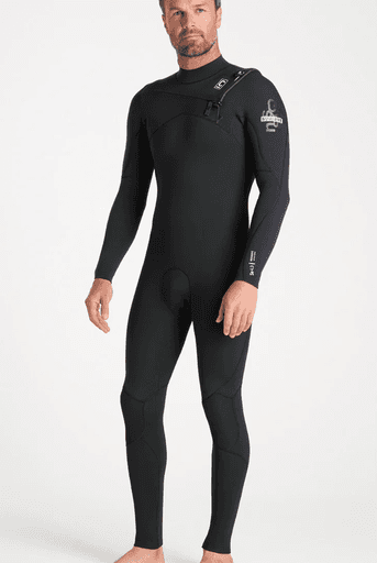 WETSUIT C-SKINS NUWAVE SESSION 4/3MM CZ - BLACK/BLUE/SAFRON (