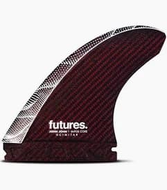 FINS FUTURES JJF SCIMITAR VAPOR CORE - L RED