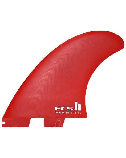 FINS FCS II HARLEY INGLEBY TWIN PG L -XL RED