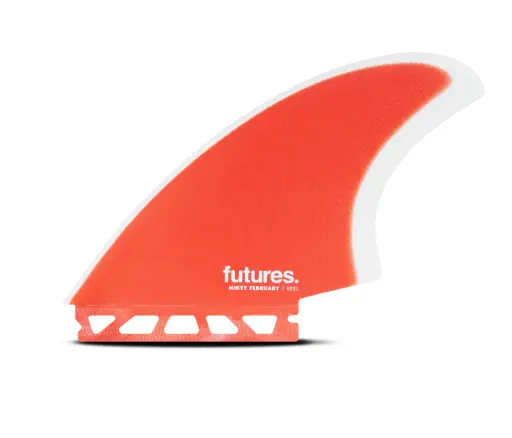 FINS FUTURES MIKE FEBRUARY FG KEEL - RED/GREY