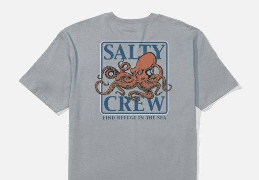 T-SHIRT SALTY CREW INK SLINGER - QUARRY (