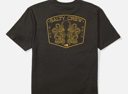 T-SHIRT SALTY CREW - BLK (