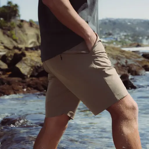 SHORTS ROARK HYTIDE HYBRID - BLACK