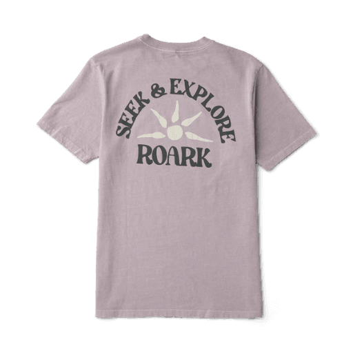 T-SHIRT ROARK SEEK & EXPLORE - CHARCOAL (