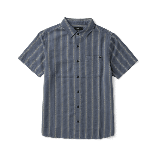 SHIRT ROARK CROSSWINDS SS WOVEN - NEPTUNE (