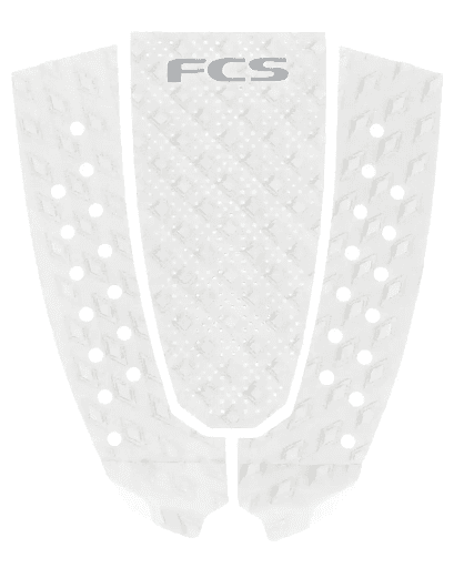 DECK FCS T-3 PINTAIL - WHITE/COOL GREY