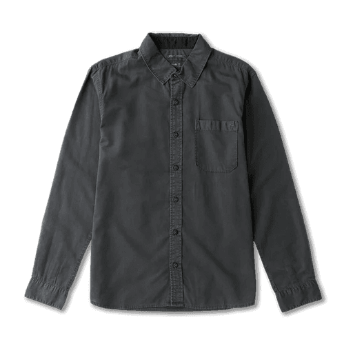 SHIRT ROARK MADE TO FADE SS - WASHED CHARCOAL (