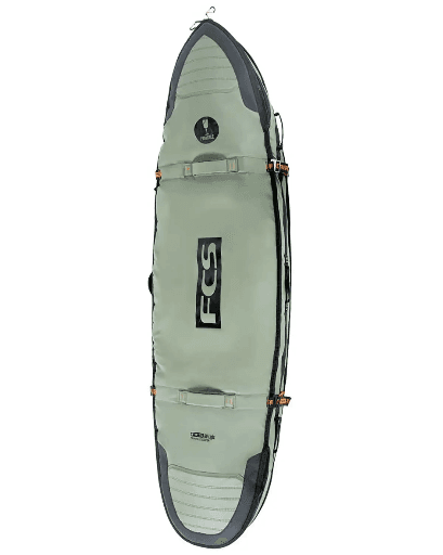 BOARDBAG FCS 6'0 TRAVEL 2 BOARDS SHORTBOARD/FISH - ALPINE