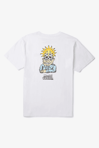 TSHIRT KATIN BRAIN CASE- WHITE (
