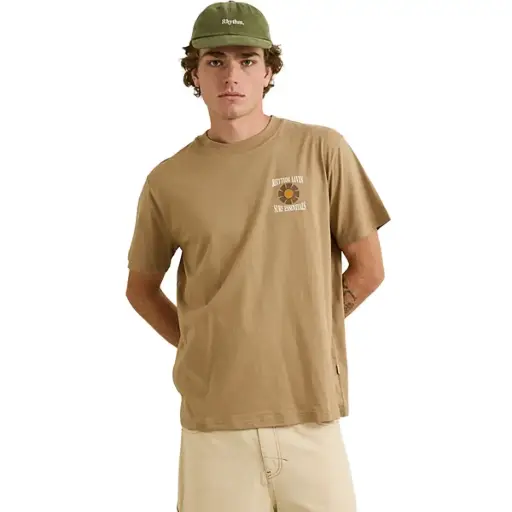 T-SHIRT RHYTHM SURF ESSENTIALS SS - INCENSE (