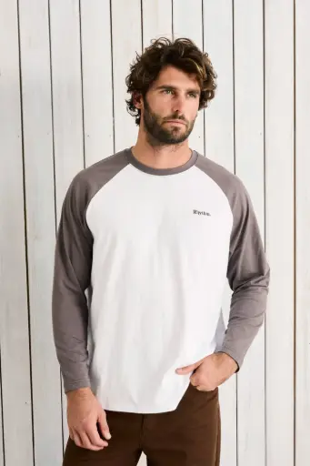 SHIRT RHYTHM FOSTER LS - BONE (