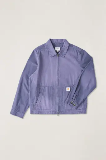 JACKET RHYTHM HERRINGBONE SUN WASH - VINTAGE BLUE (