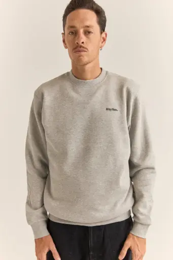 FLEECE RHYTHM BRAND - GREY HEATHER (