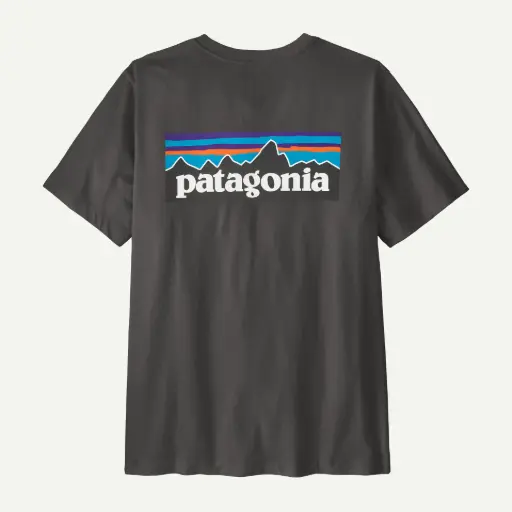 T-SHIRT PATAGONIA P-6 LOGO - INBK (