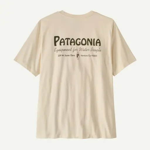 T-SHIRT PATAGONIA WATER PEOPLE BANNER - UN (