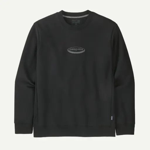 SWEATSHIRT PATAGONIA ´95 LOGO UPRISAL CREW - BLK (