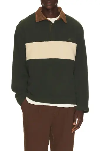 POLO RHYTHM AWAKE POLAR FLEECE - FOREST (