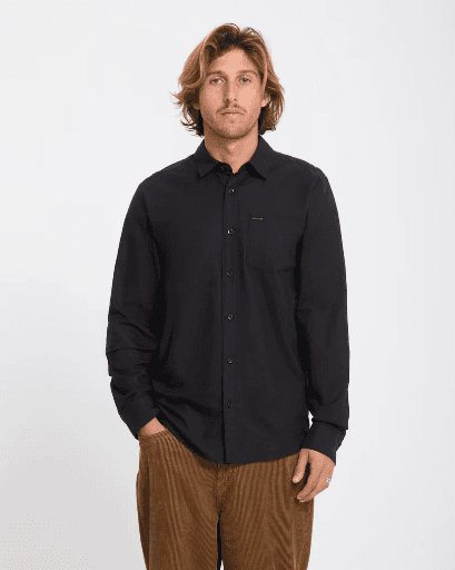 SHIRT VOLCOM FOSTERED II CORD LS - CACAO (